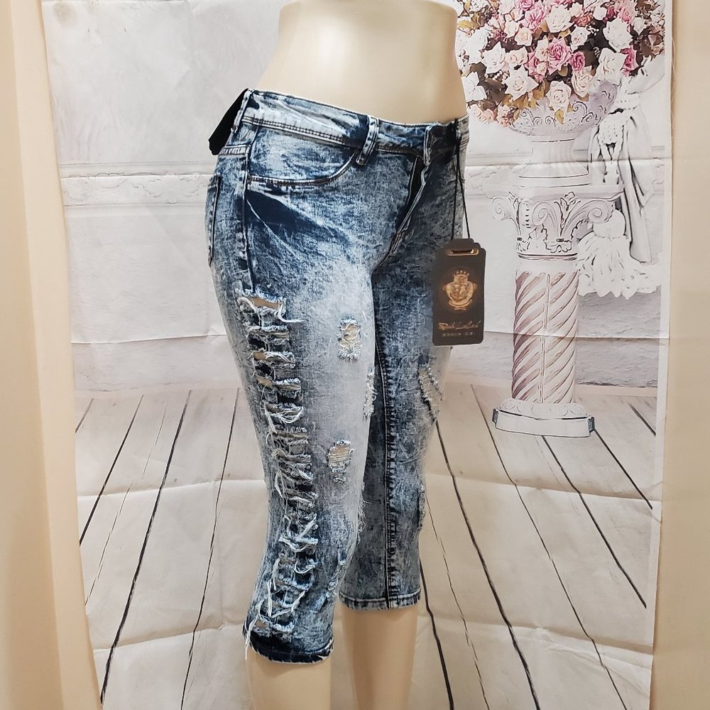 Women Stretch Low Rise Contoured Skinny Jeans 1